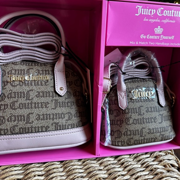 Juicy couture mommy and me gift box purse bag set Christmas crossbody - Picture 4 of 12